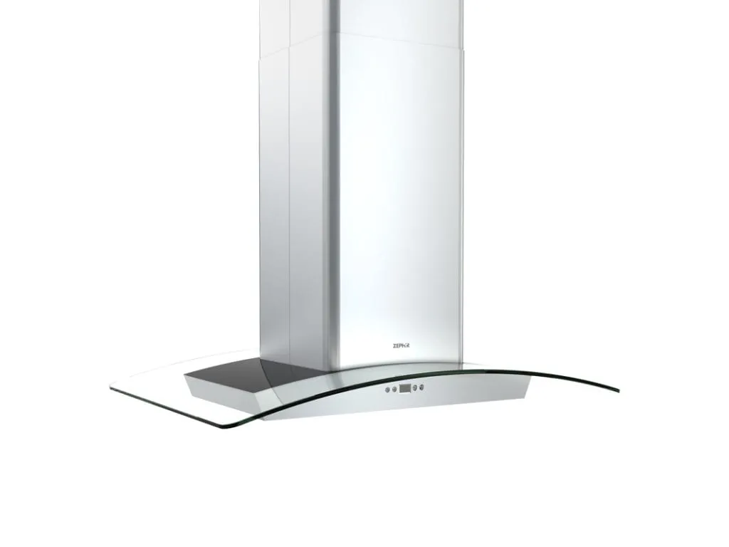 Zephyr ZMLE42BG 42" Milano Island Ventilation Range Hoods high suction kitchen exhaust hood