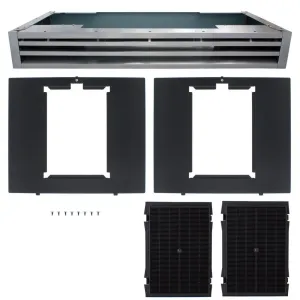 Zephyr ZRC7048C Recirculating Kit, Tempest & Tidal, 48In Hood Accessories LED light kits for hoods